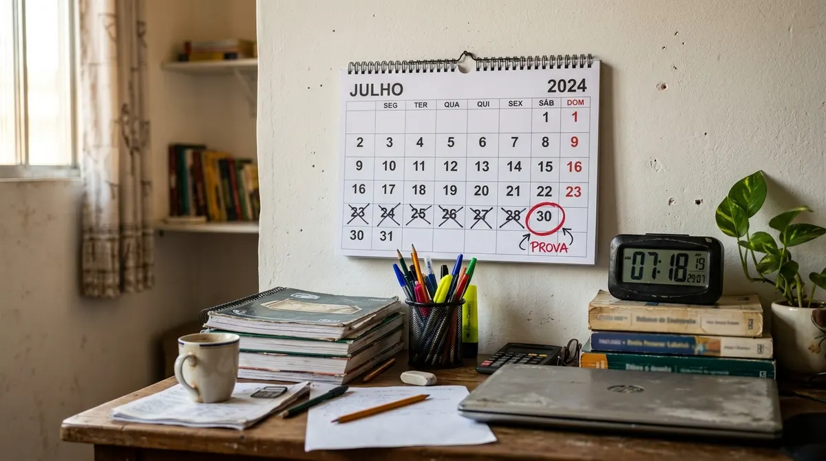 Plano de Reta Final: os Últimos 30 Dias Antes da Prova